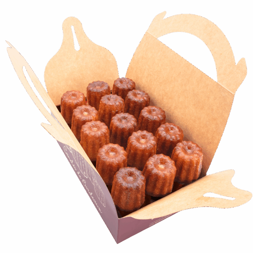 Image du produit Ballotin de 30 canelés Bouchée