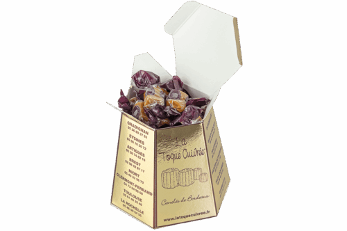 Image du produit Cône de caramels aux éclats de canelés